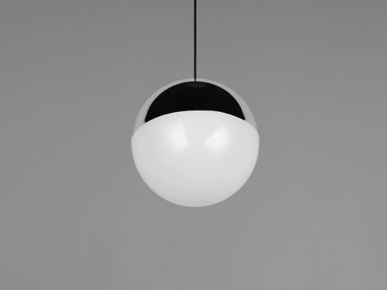 Kleine Kugel LED Pendelleuchte SENTA höhenverstellbar, Licht neutralweiß Ø 10cm