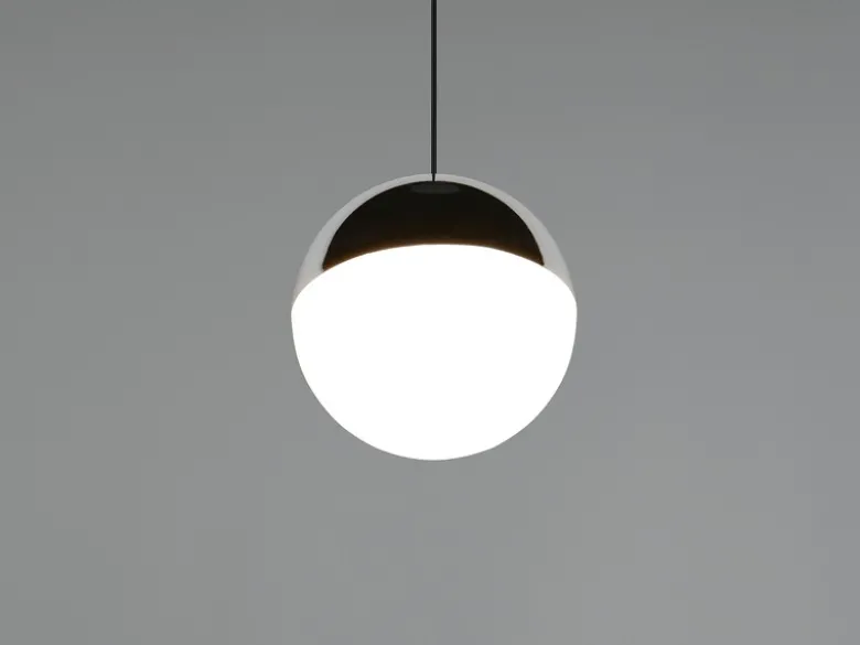 Kleine Kugel LED Pendelleuchte SENTA höhenverstellbar, Licht neutralweiß Ø 10cm