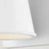 Kleine LED Außenwandleuchte HANS Weiß, Salzluft resistent, Höhe 15,5cm