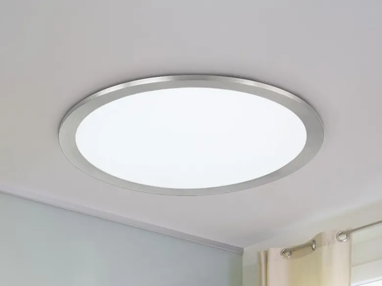 Kleine LED Deckenleuchte PHOENIX extrem flach & rund, dimmbar, Ø 30cm