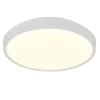 Kleine LED Deckenleuchte SLOPE ultraflach, Weiß, Ø 28,5cm
