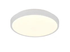 Kleine LED Deckenleuchte SLOPE ultraflach, Weiß, Ø 28,5cm