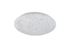 Kleine LED Deckenleuchte UMBRIA mit Rankenmuster, rund Ø 30cm