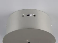 Kleine LED Pendelleuchte DIOS höhenverstellbar 1-flammig, Silber Ø 15,5cm