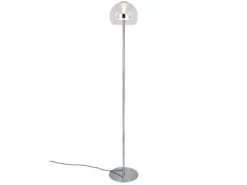 Kleine LED Stehleuchte FLYNT dimmbar & Lichtfarbe einstellbar, Höhe 130cm