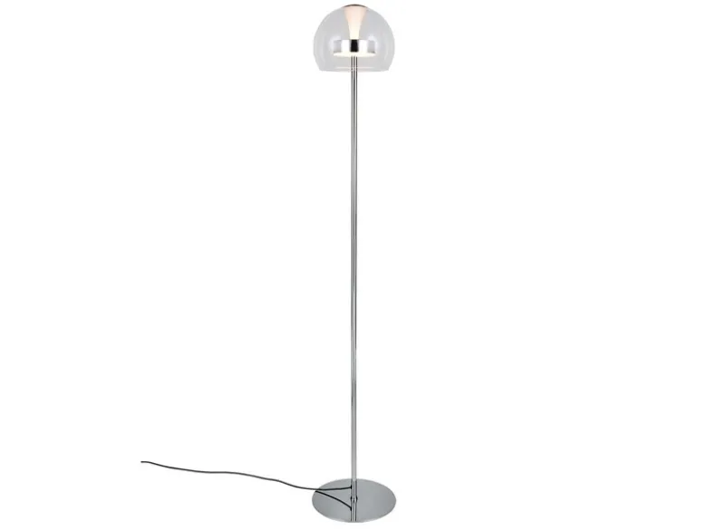 Kleine LED Stehleuchte FLYNT dimmbar & Lichtfarbe einstellbar, Höhe 130cm
