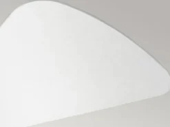 Kleiner Deckenventilator Weiß, mit Licht - Feuchtraumgeeignet, Ø 86cm