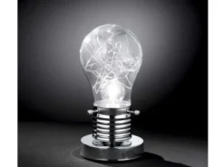 Kleine Tischleuchte FUTURA Glühbirnen Lampe, Höhe 25cm