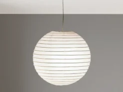 Lampenschirm Japan-Kugel PAPER Ø 40cm, Lampion Papier weiß