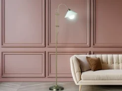 Landhausstil Stehlampe LANDLIFE höhenverstellbar, Höhe 145- max.172cm