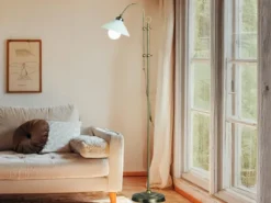 Landhausstil Stehlampe LANDLIFE höhenverstellbar, Höhe 145- max.172cm