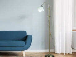 Landhausstil Stehlampe LANDLIFE höhenverstellbar, Höhe 145- max.172cm