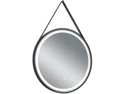 LED Lichtspiegel Bad Wandspiegel FINCHEN mit Touch Funktion rund Ø 60cm