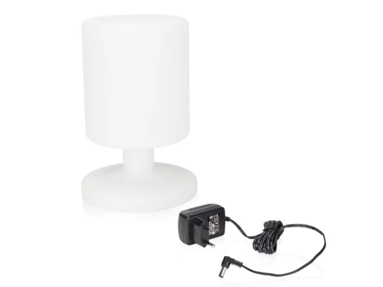 LED Akku Tischlampe MAXIMA Outdoor & Indoor, per USB aufladbar, Höhe 25,5cm