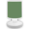 LED Akku Tischleuchte mit Schirm Salbeigrün per USB aufladbar, Höhe 20cm