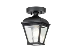 LED Außen Deckenleuchte Laterne im Landhausstil, Höhe 22,5cm