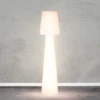 LED Außenstehleuchte mit Fernbedienung & RGBW Farbwechsel, Höhe 110cm