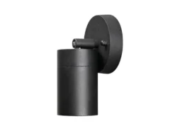 LED Außenwandleuchte Downlight schwenkbar, Höhe 15cm, Schwarz