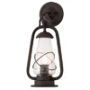 LED Außenwandleuchte in antiker Laternenoptik, Höhe 42,5cm