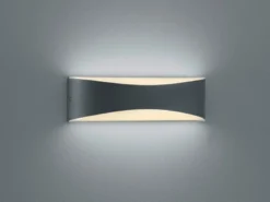 LED Außenwandleuchte KONDA in Anthrazit mit Up- & Downbeleuchtung, IP65