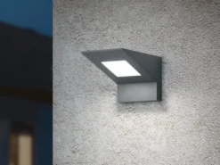 LED Außenwandleuchte NELSON Downlight aus Aluminium in Anthrazit