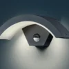LED Außenwandleuchte OHIO Downlight mit Bewegungsmelder in Anthrazit IP54