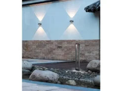 LED Außenwandleuchte RENO in Anthrazit - Außenbeleuchtung für Haus & Garten