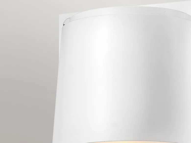 LED Außenwandleuchte SCOUT Downlight Weiß, Höhe 16,5cm