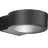 LED Außenwandleuchte TORRES Schwarz mit Up and Down Licht - 15cm breit