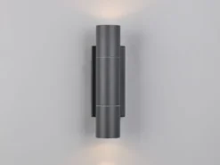 LED Außenwandleuchte Up and Down Anthrazit, Höhe 23cm