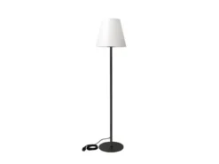 LED Aussenstehleuchte mit 3m Kabel für Garten & Terrasse, IP65 - 150cm hoch