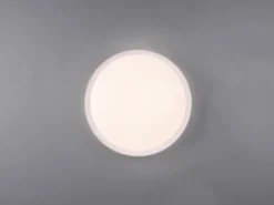 LED Bad Deckenleuchte CLARIMO in Weiß IP44, Ø 33cm