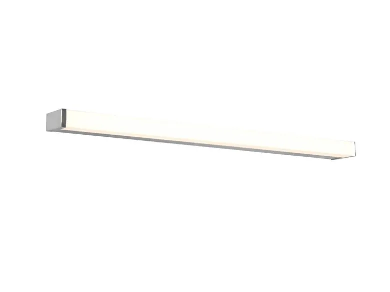 LED Badezimmer Wandleuchte FABIO in Chrom 80cm - Spiegelleuchte