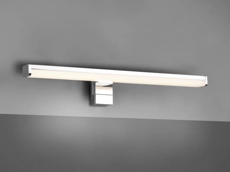 LED Badezimmer Wandleuchte LINO in Chrom - Spiegelleuchte, Breite 40cm