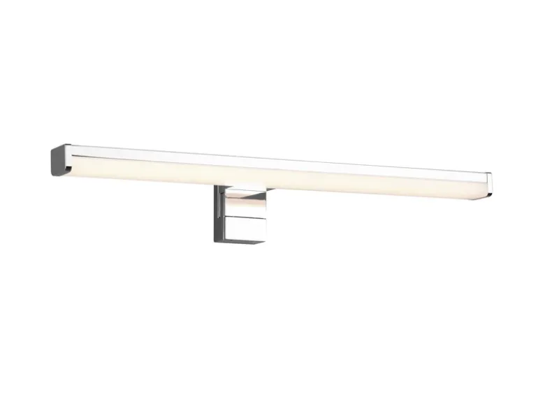 LED Badezimmer Wandleuchte LINO in Chrom - Spiegelleuchte, Breite 40cm