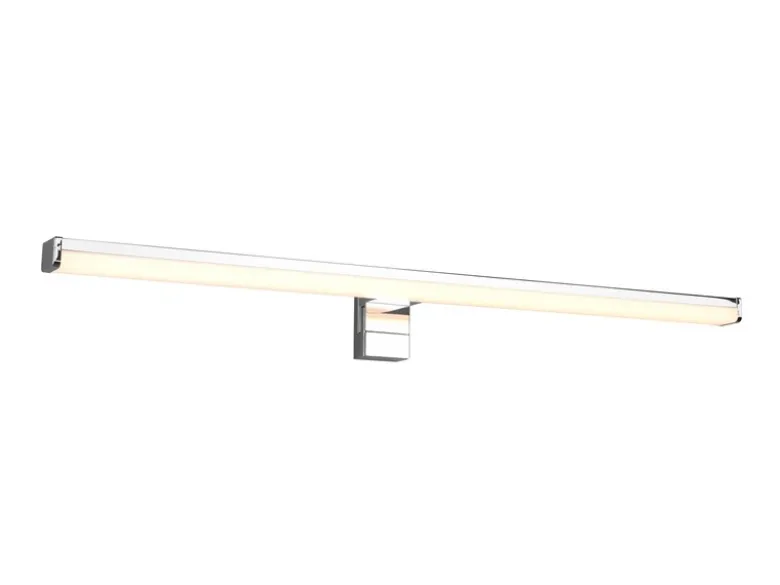 LED Badezimmer Wandleuchte LINO in Chrom - Spiegelleuchte, Breite 60cm