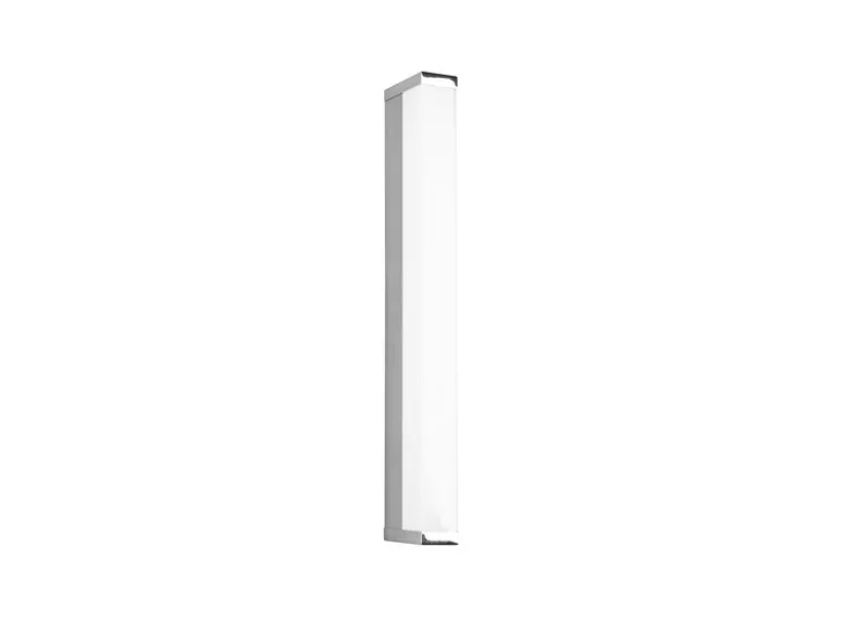 LED Badezimmer Wandleuchten 2er Set in Chrom - Spiegelleuchten, Breite 42,5cm