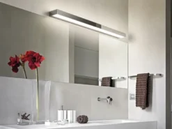 LED Badezimmer Wandleuchte ROCCO Chrom - Up-Down Spiegelleuchte, Breite 90cm