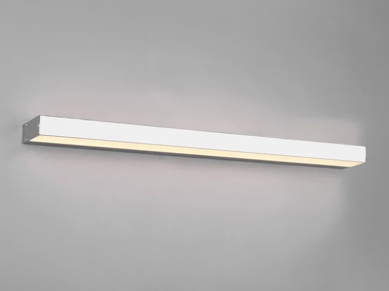 LED Badezimmer Wandleuchte ROCCO Chrom - Up-Down Spiegelleuchte, Breite 90cm