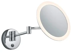 LED Badspiegel VIEW rund mit Beleuchtung und Vergrößerung