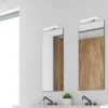 LED Bad Wandleuchte MATTIMO mit Schalter Chrom - Spiegelleuchte, Breite 40cm