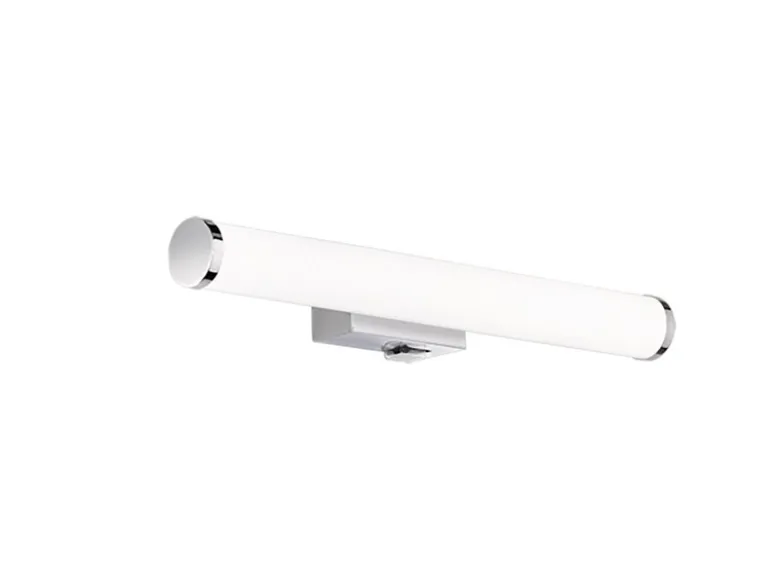 LED Bad Wandleuchte MATTIMO mit Schalter Chrom - Spiegelleuchte, Breite 40cm