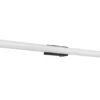 LED Bad Wandleuchten 2er Set mit Schalter Schwarz - Spiegelleuchten, Breite 80cm