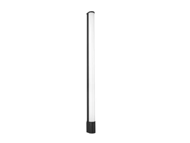 LED Bad Wandleuchten 2er Set mit Steckdose Schwarz - Spiegelleuchten, B: 119cm