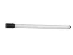LED Bad Wandleuchten 2er Set mit Steckdose Schwarz - Spiegelleuchten, B: 119cm