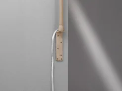 LED Bettlampe STEN Beige mit Kabel und Stecker, Gestensteuerung, Breite 4cm