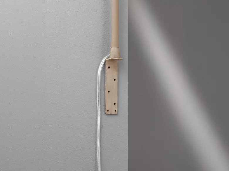 LED Bettlampe STEN Beige mit Kabel und Stecker, Gestensteuerung, Breite 4cm