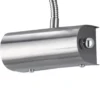LED Bilderleuchte im 2er Set in Silber matt mit Flexarm & Drehdimmer
