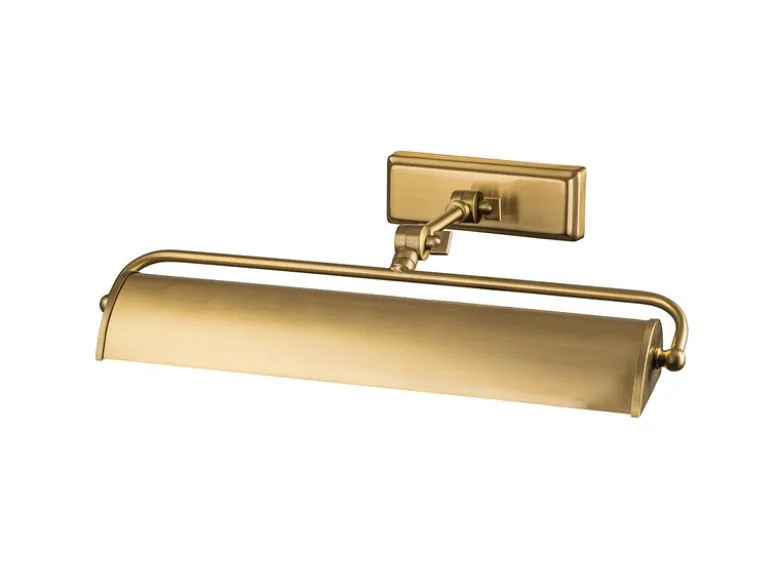 LED Bilderleuchte in Altmessing, verstellbar, Breite 44,5cm