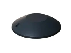 LED Bodenaufbaustrahler 1flammig Aufbauspot 2er SET aussen anthrazit Ø20cm IP65